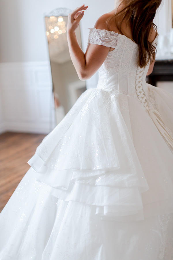 Essai robe de mariée princesse