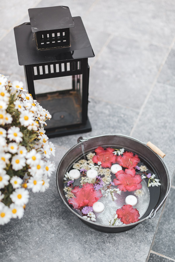 Décoration bohème, fleurs et champetre, Mariage Perros-Guirec 22