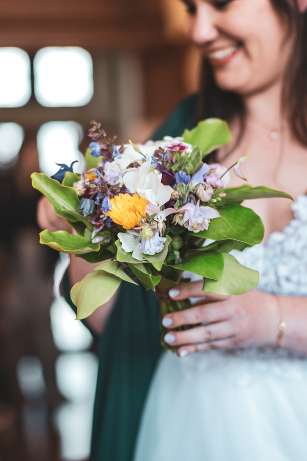 Bouquet de la mariée, champêtre, Mariage Perros-Guirec 22