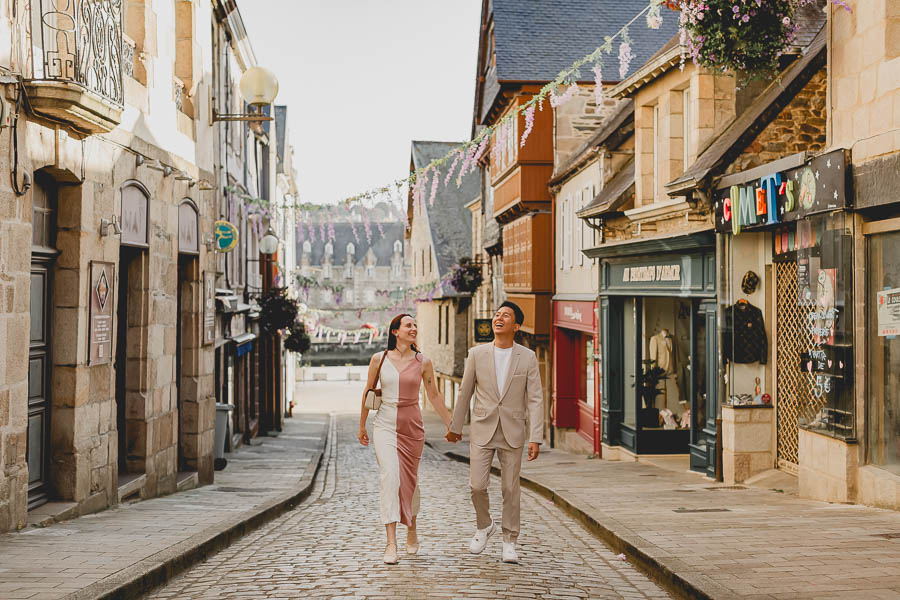 Séance photo couple – STYLE EDITORIAL – Lannion & Ploumanac’h