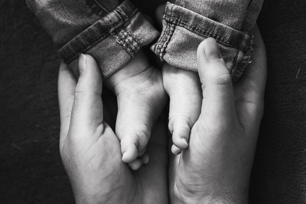 petits pieds dans les mains souvenirs naissance